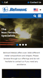 Mobile Screenshot of belmontmetals.com